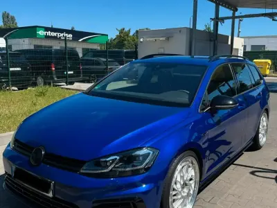Gebraucht VW Golf VII R 400 PS (294 kW) 2018 Blau Kombi
