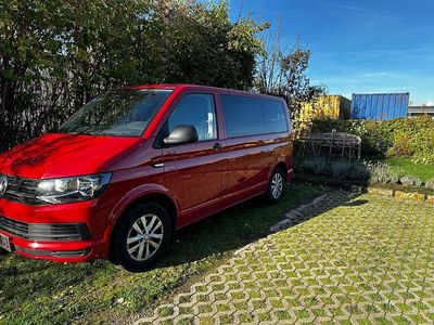 Second-hand VW T6 Trendline 150 CP (110 kW) 2018 Roșu Van