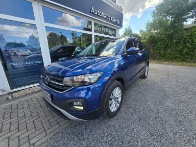 Gebraucht VW T-Cross Life 110 PS (80 kW) 2021 Blau SUV