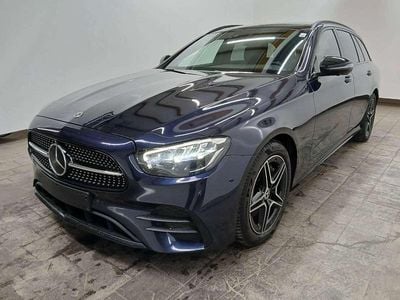 Nautikblau Gebraucht 2022 Mercedes E300 AMG line Kombi | 26.990 € (Fairer Preis)