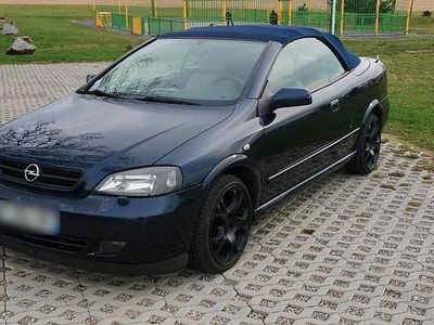 Gebraucht Opel Astra Cabriolet 100 PS (73 kW) 2001 Blau Cabrio