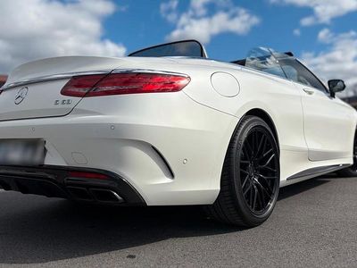 Gebraucht Mercedes S63 AMG AMG 585 PS (430 kW) 2016 Weiß Cabrio