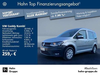 gebraucht VW Caddy Kombi 1.0TSI Navi Klima Tempo S…