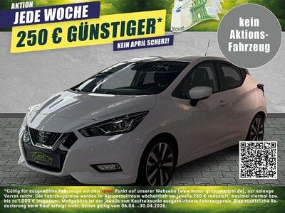 Usata Nissan Micra Tekna 101 CV (74 kW) 2021 Bianco Utilitaria