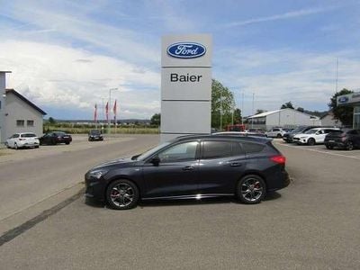 Gebraucht Ford Focus ST-Line X 125 PS (91 kW) 2021 Pantherblau metallic Kombi