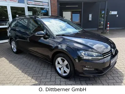 Gebraucht VW Golf VII Comfortline 150 PS (110 kW) 2017 Schwarz Kombi
