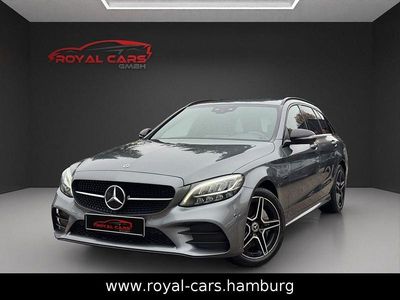 Grau Gebraucht 2020 Mercedes C300e AMG line Kombi | 21.990 € (Etwas zu teuer)