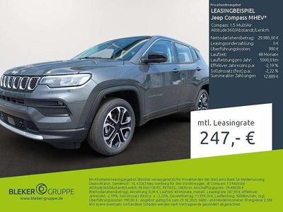 Grau Gebraucht 2025 Jeep Compass Altitude SUV | 27.770 € (Fairer Preis)