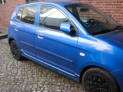 Gebraucht Kia Picanto EX 65 PS (47 kW) 2005 Blau Kleinwagen