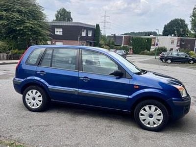 Gebraucht Ford Fusion 90 PS (66 kW) 2008 Blau Kleinwagen