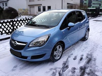 Gebraucht Opel Meriva Style 120 PS (88 kW) 2014 Blau Van / Kleinbus