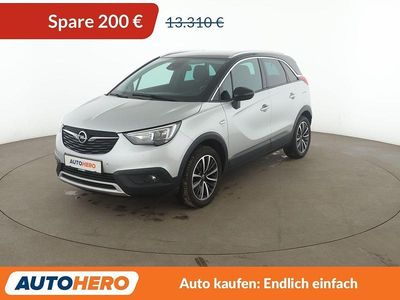 Gebraucht Opel Crossland X Design Edition 110 PS (80 kW) 2018 Grau SUV