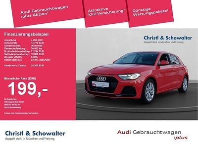 Gebraucht Audi A1 Sportback Advanced Plus 95 PS (69 kW) 2025 Progressivrot metallic Kleinwagen