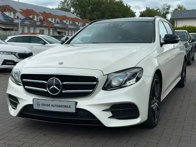 Gebraucht Mercedes E450 AMG line 367 PS (269 kW) 2019 Weiß Limousine