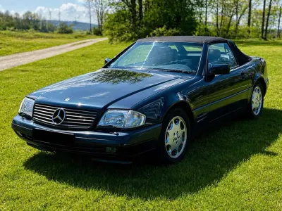 Gebraucht Mercedes SL280 193 PS (141 kW) 1996 Blau Cabrio