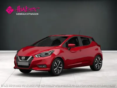 Gebraucht Nissan Micra N-Way 92 PS (67 kW) 2021 Rot Kleinwagen