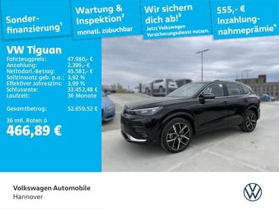 Usata VW Tiguan R-line 193 CV (141 kW) 2025 Nero SUV