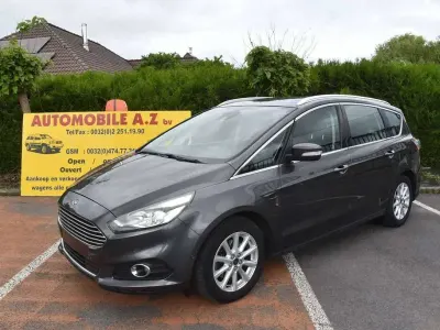 Gebraucht Ford S-MAX Titanium 150 PS (110 kW) 2016 Grau Van / Kleinbus