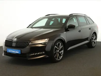 Gebraucht Skoda Superb SportLine 190 PS (139 kW) 2021 Black magic perleffekt Kombi