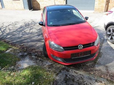 Gebraucht VW Polo Trendline 69 PS (50 kW) 2012 Rot Kleinwagen