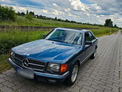 Gebraucht Mercedes S500 231 PS (169 kW) 1984 Blau Limousine