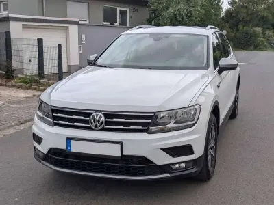 Gebraucht VW Tiguan Allspace Comfortline 150 PS (110 kW) 2018 Weiß SUV