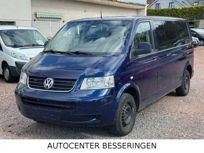 Usata VW Caravelle Comfortline 131 CV (96 kW) 2008 Blu Furgone