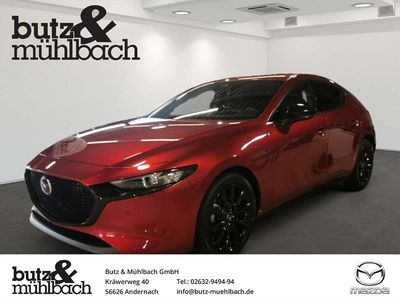 Neu Mazda 3 Exclusive-Line 140 PS (102 kW) 2025 Rot Limousine