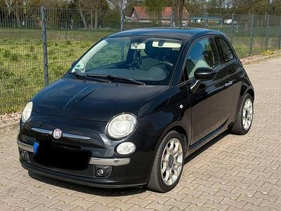 Usata Fiat 500 Lounge 85 CV (62 kW) 2012 Nero Utilitaria