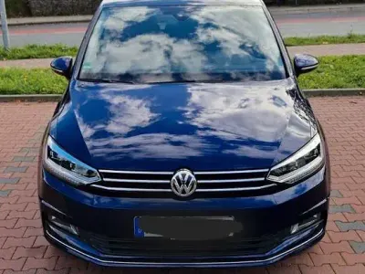 Gebraucht VW Touran Sound 150 PS (110 kW) 2017 Blau Van / Kleinbus