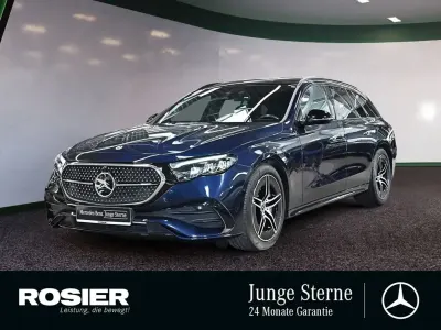 Gebraucht Mercedes E220 Advanced 197 PS (144 kW) 2023 Blau / nautikblau Kombi