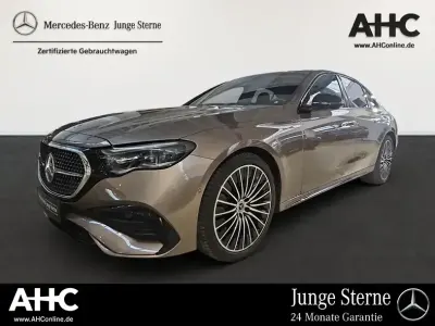 Gebraucht Mercedes E200 AMG 204 PS (150 kW) 2025 Metalliclack samtbraun metalli Limousine