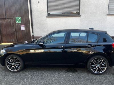 Usata BMW 116 109 CV (80 kW) 2018 Nero Utilitaria