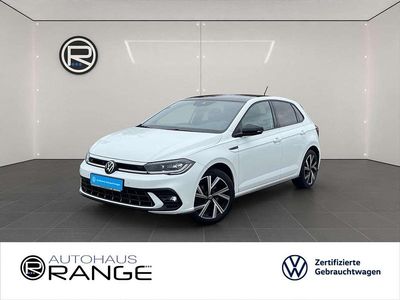 Pure white/schwarz Gebraucht 2023 VW Polo R-line Kleinwagen | 22.980 € (Fairer Preis)