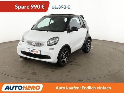 Second-hand Smart ForTwo Cabrio Basis 71 CP (52 kW) 2016 Alb Cabrio