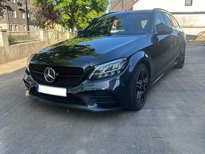 Usata Mercedes C220 AMG line 194 CV (142 kW) 2021 Grigio Berlina
