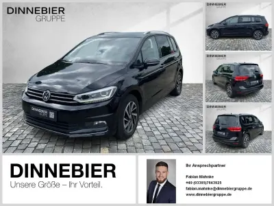 Gebraucht VW Touran Join 150 PS (110 kW) 2019 Schwarz (metallic) Van / Kleinbus