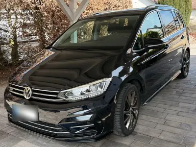Brugt VW Touran Highline 150 HK (110 kW) 2019 Sort MPV