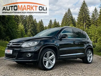 Gebraucht VW Tiguan R-line 150 PS (110 kW) 2015 Schwarz SUV