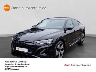 Gebraucht Audi Q8 e-tron S-Line 300 kW (408 PS) 2023 Mythosschwarz metallic SUV
