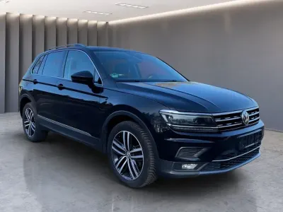 Gebraucht VW Tiguan Highline 190 PS (139 kW) 2018 Schwarz SUV