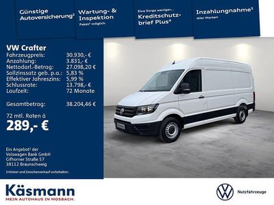 Second-hand VW Crafter 140 CP (102 kW) 2023 Alb Van