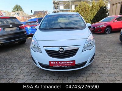Gebraucht Opel Meriva Design Edition 120 PS (88 kW) 2011 Weiß Van / Kleinbus