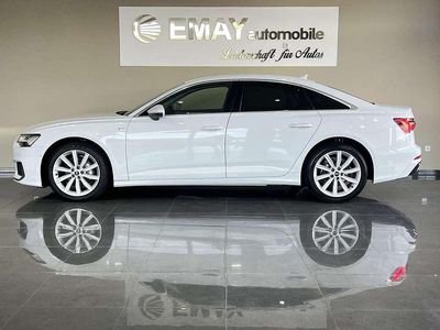 Używany Audi A6 S-Line 204 KM (150 kW) 2022 Biały Sedan/Limuzyna