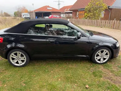 Gebraucht Audi A3 Cabriolet Ambition 160 PS (117 kW) 2008 Schwarz Cabrio