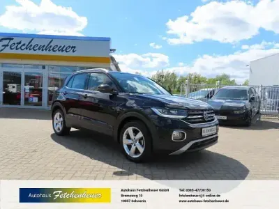 Gebraucht VW T-Cross Style 150 PS (110 kW) 2022 Schwarz SUV