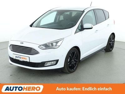 Gebraucht Ford C-MAX Titanium 150 PS (110 kW) 2018 Weiß Van / Kleinbus