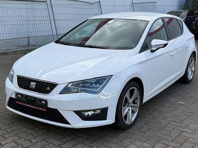 Usata Seat Leon FR 150 CV (110 kW) 2014 Bianco Berlina