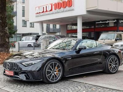 Neu Mercedes SL55 AMG AMG 476 PS (350 kW) 2025 Obsidian schwarz Cabrio