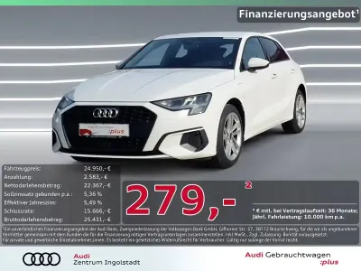Gebraucht Audi A3 Sport 204 PS (150 kW) 2023 Ibisweiß Limousine